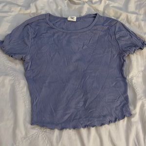 purple short sleeve shirt M girl